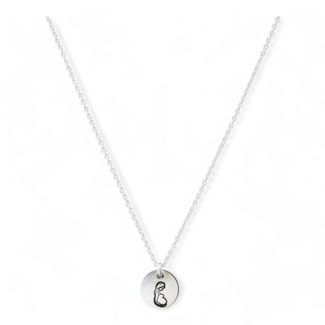 Ketting zilver met symbool 