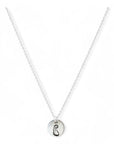 Ketting zilver met symbool 