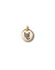 Bedel met sterrenbeeld | 10 mm | GOUD - GOLD FILLED - Kleine Zus