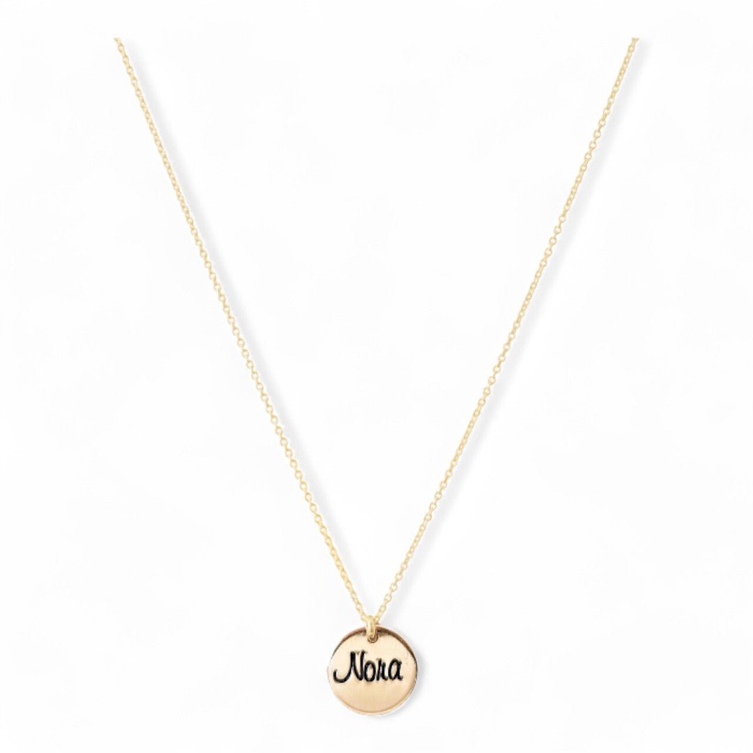Ketting goud met naam | 10 mm | GOUD - GOLD FILLED - Kleine Zus