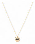 Gouden ketting met naam