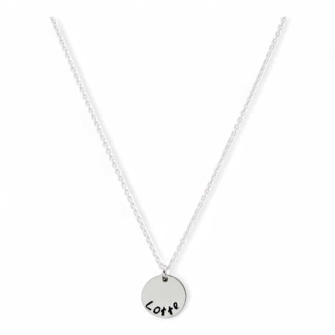 Ketting zilver met naam