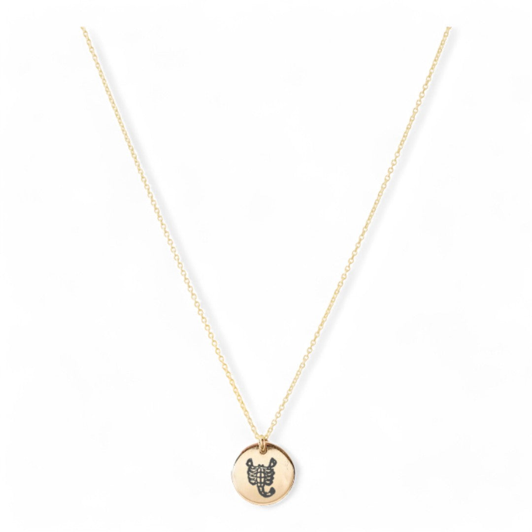 Gouden ketting met sterrenbeeld