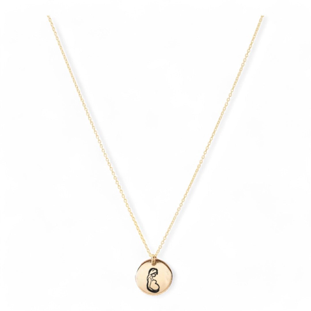 Gouden ketting met symbool