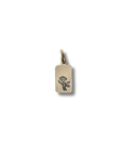 Bedel met geboortebloem | Tag | GOUD - GOLD FILLED - Kleine Zus