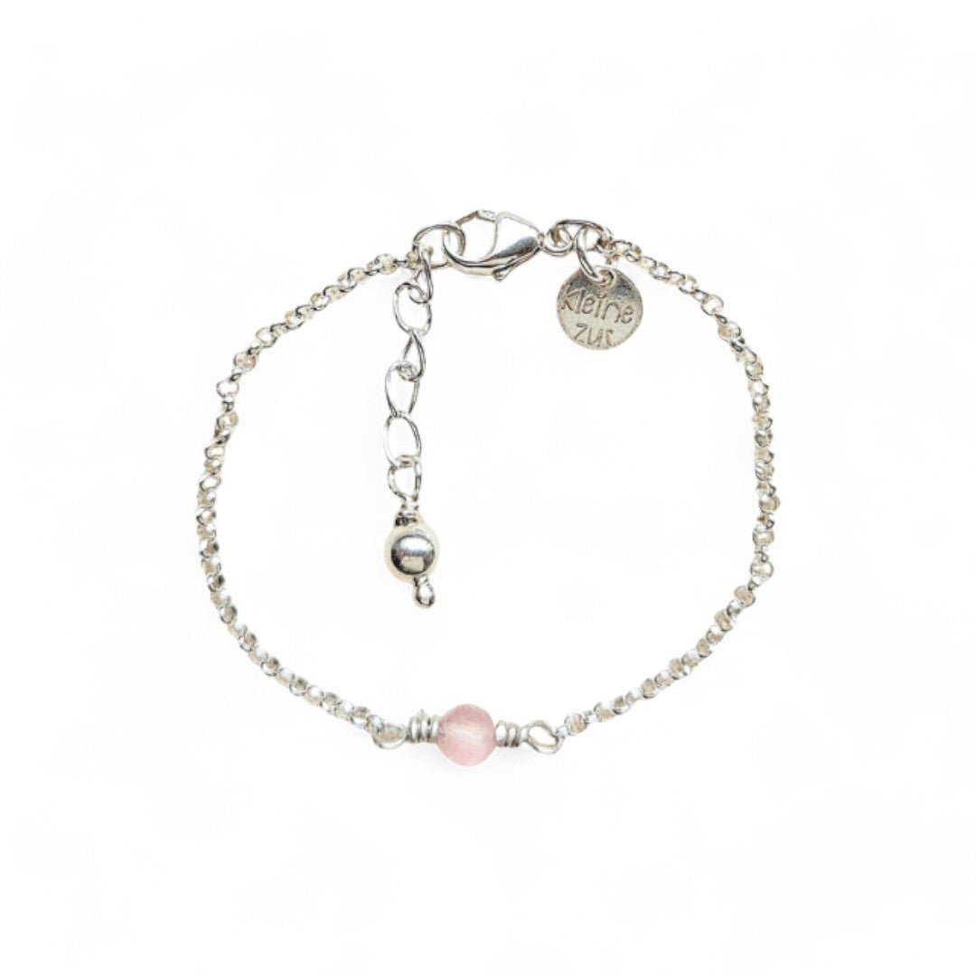 Armband zilver | Geboortesteen | Kind | .925 STERLING ZILVER - Kleine Zus