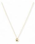 ketting goud met letter