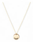 Gouden ketting met naam