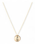 Ketting goud zwanger | 15 mm | GOUD - GOLD FILLED - Kleine Zus