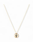 Ketting goud met kruisje | 10 mm | GOUD - GOLD FILLED - Kleine Zus