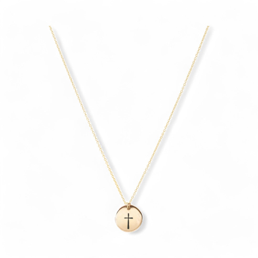 communie cadeau - ketting goud kruisje