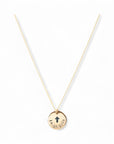 Ketting goud datum & kruisje | 15 mm | GOUD - GOLD FILLED - Kleine Zus