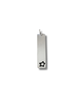 Bedel met symbool | Bar | .925 ZILVER - Kleine Zus
