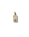 Bedel met sterrenbeeld | Tag | GOUD - GOLD FILLED - Kleine Zus
