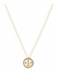 Gouden ketting met letters