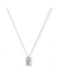 Ketting zilver met kruisje | Tag | .925 STERLING ZILVER - Kleine Zus