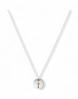 Ketting zilver met kruisje | 10 mm | .925 STERLING ZILVER - Kleine Zus