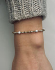 Armband dames zilver - edelsteen | Tania | .925 STERLING ZILVER - Kleine Zus