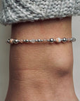 Armband dames zilver - edelsteen | Louise | .925 STERLING ZILVER - Kleine Zus