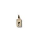 Bedel met naam | Tag | GOUD - GOLD FILLED - Kleine Zus
