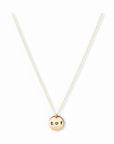 Ketting goud met letters | 10 mm | GOUD - GOLD FILLED - Kleine Zus