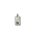 Bedel met sterrenbeeld | Tag | .925 STERLING ZILVER - Kleine Zus
