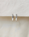 Oorbellen zilver | Chunky hoops 13 mm | .925 STERLING ZILVER - Kleine Zus