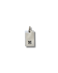 Bedel met letter | Tag | .925 STERLING ZILVER - Kleine Zus