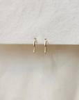 Oorbellen goud | 12 mm endless hoops | GOUD - GOLD FILLED - Kleine Zus