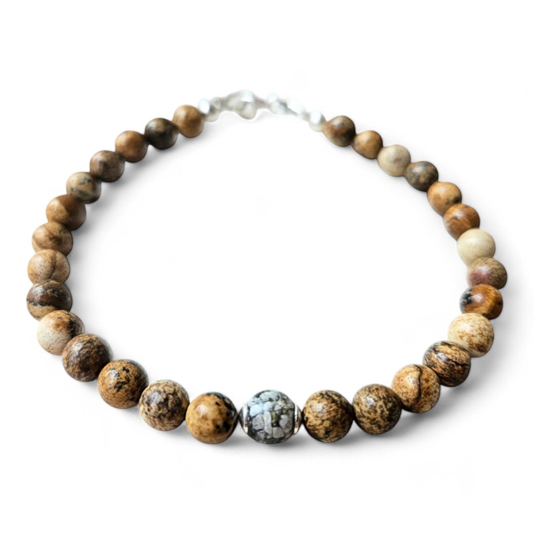 Assieraad | As armband | James | .925 STERLING ZILVER - Kleine Zus