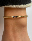 Armband dames goud - edelsteen | Feestdagen | GOUD - GOLD FILLED - Kleine Zus