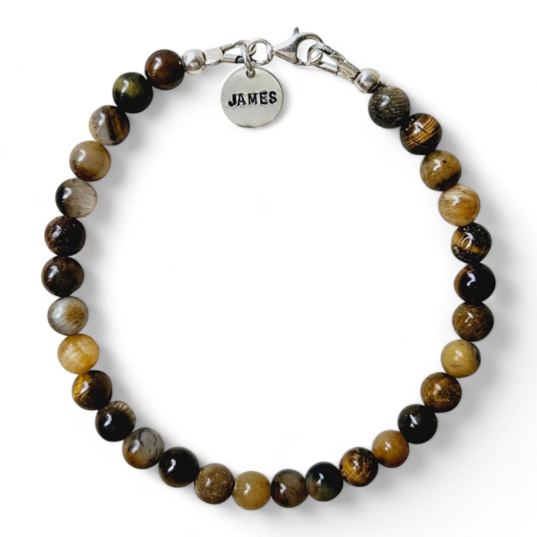 Armband met naam | Heren | Joost | .925 STERLING ZILVER - Kleine Zus