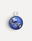 As ketting met as hanger | .925 STERLING ZILVER - BLAUW - Kleine Zus