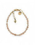Baby armbandje goud - edelsteen | Annemae | GOUD - GOLD FILLED - Kleine Zus