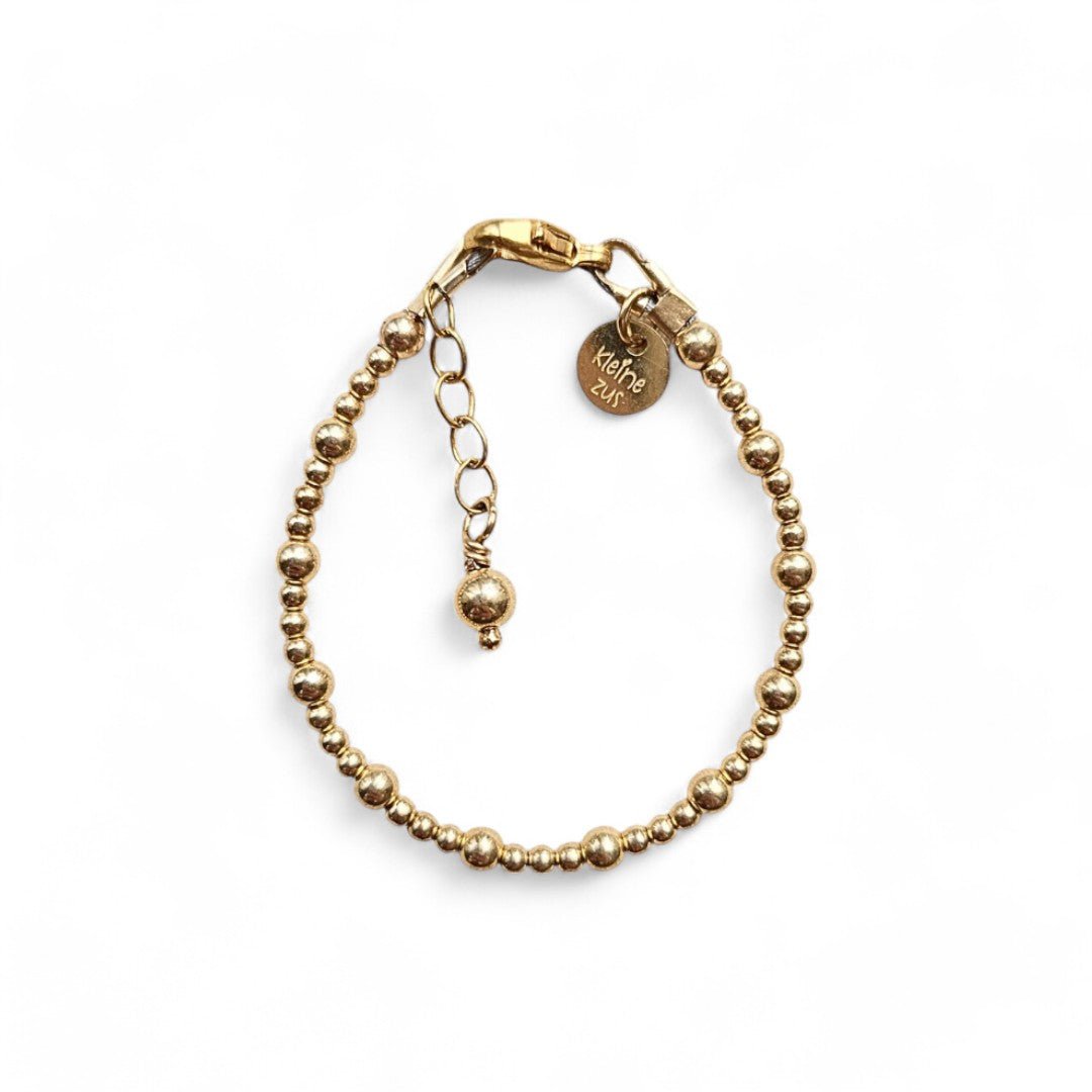 Kinderarmbandje goud | Sylvia | GOUD - GOLD FILLED - Kleine Zus