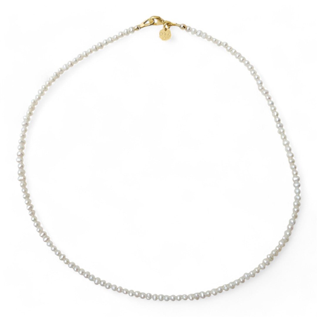 Gouden ketting parels | GOUD - GOLD FILLED - Kleine Zus