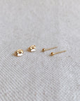 Oorbellen studs bal goud | Stud | GOUD - GOLD FILLED