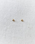 Oorbel stud goud bal 2 mm