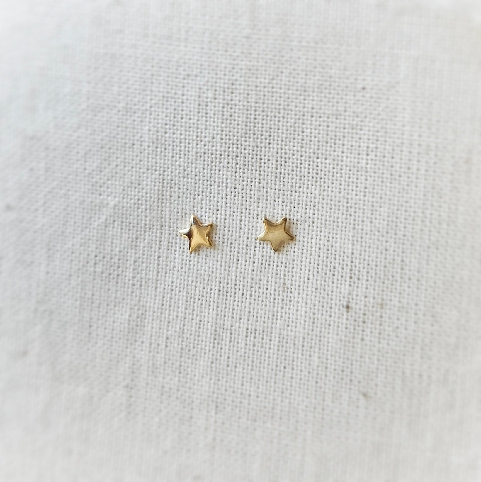 Oorbellen studs ster goud | Stud | GOUD - GOLD FILLED - Kleine Zus
