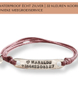 SOS Armband | Glans | .925 STERLING ZILVER - Kleine Zus