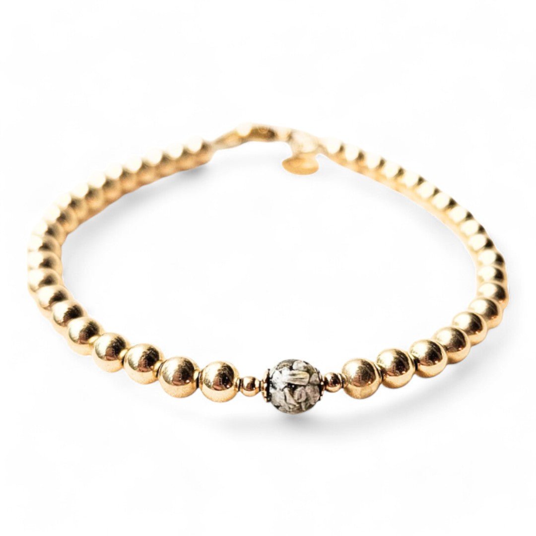 Assieraad | As armband | Jill | GOUD - GOLD FILLED - Kleine Zus