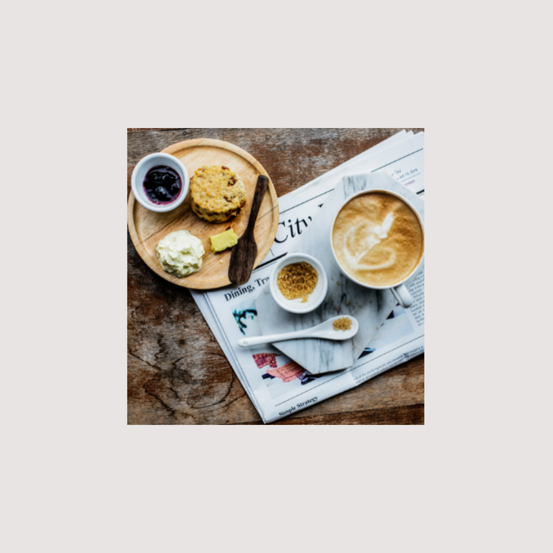 origineel kraamcadeau koffie of lunch