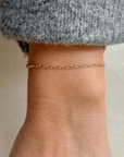 Armband dames| schakel | GOUD - GOLD FILLED - Kleine Zus