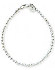 Zilveren dames armband Juul met 3mm zilveren kraaltjes