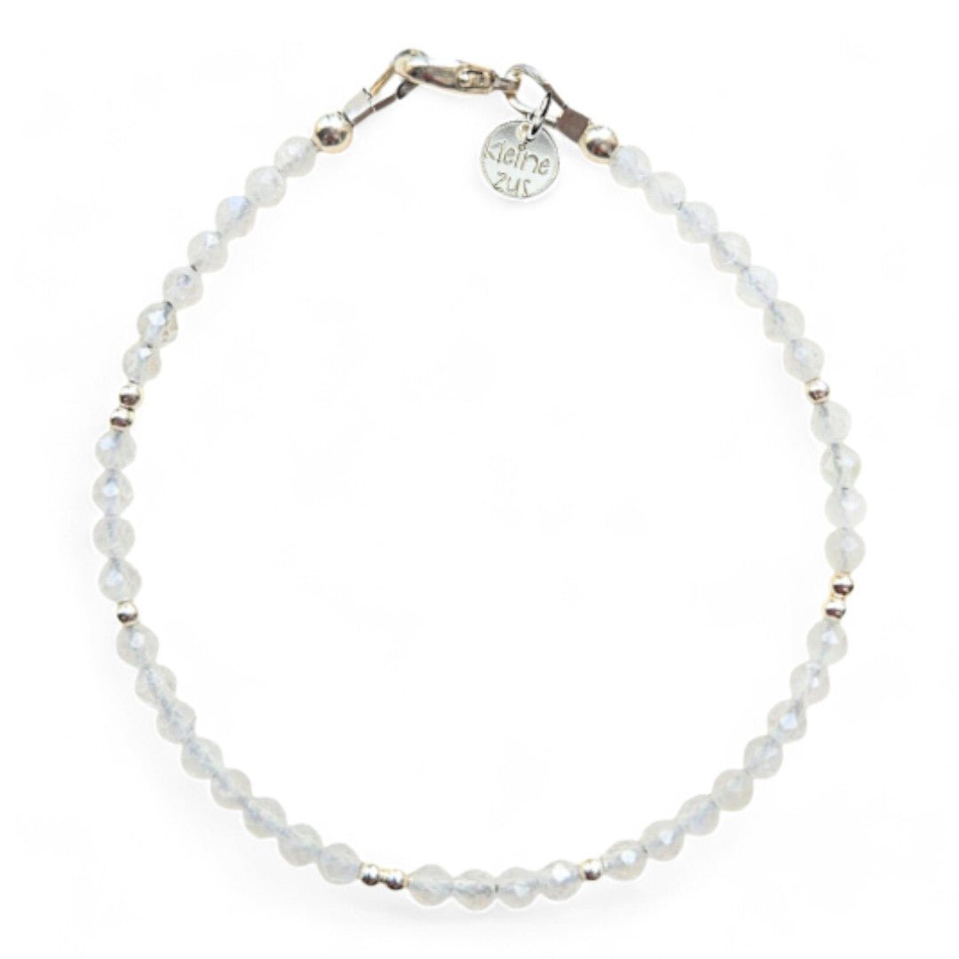 Zilveren dames armband Annemae met maansteen