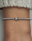 Assieraad | As armband | Juul 3 mm | .925 STERLING ZILVER - Kleine Zus