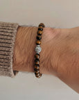 Assieraad | As armband | Ian 6 mm | .925 STERLING ZILVER - Kleine Zus