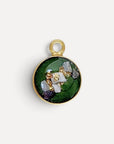 As ketting met ashanger | GOUD - GOLD FILLED -DONKER OLIJF - Kleine Zus