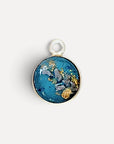 As ketting met as hanger | .925 STERLING ZILVER - TURQUOISE