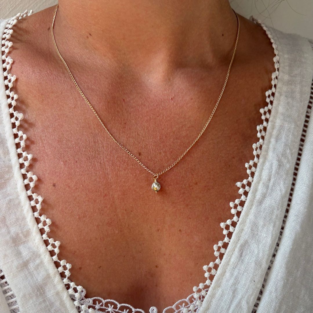 Assieraad | As ketting | GOUD - GOLD FILLED - Kleine Zus